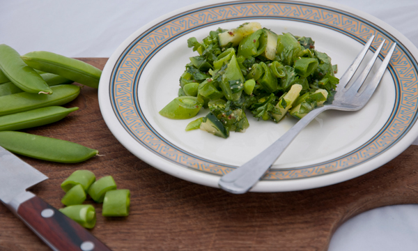 Snappy Pea and Herb Salad